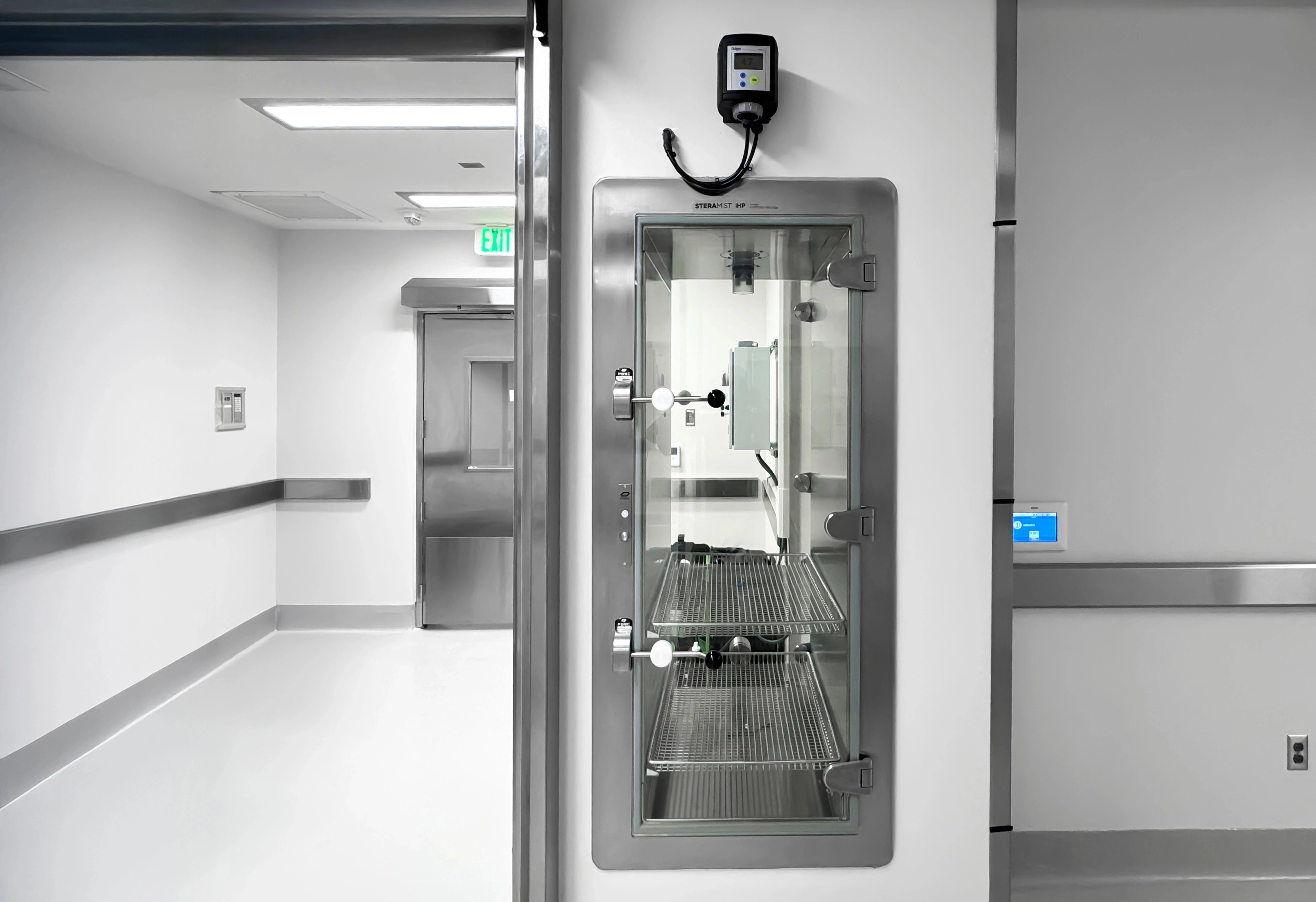 Animal research facility decontamination with SteraMist iHP advanced decontamination technology